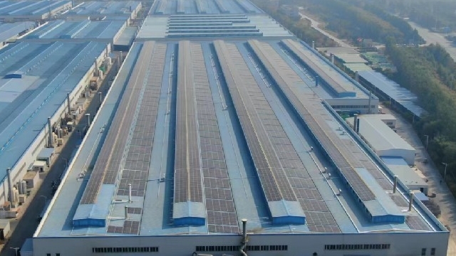 河南濮陽(yáng)天能集團(tuán)一期商用5.9MW分布式光伏項(xiàng)目